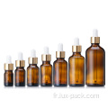 Bouteilles d'huile essentielle de 30 ml de 50 ml 100 ml